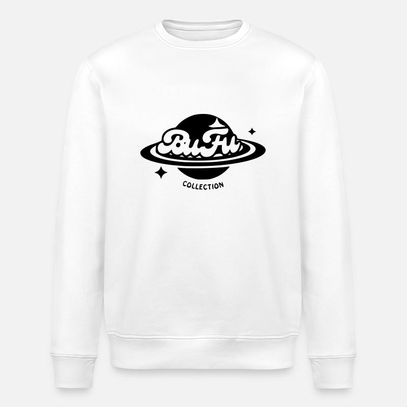 Planète Bufu - Sweat bio ROLLER Stanley/Stella Unisexe - blanc