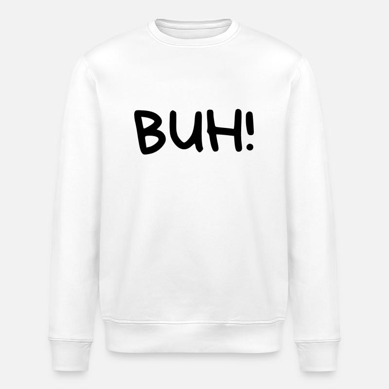 Buh! - Stanley/Stella Unisex Bio-Sweatshirt ROLLER - Weiß
