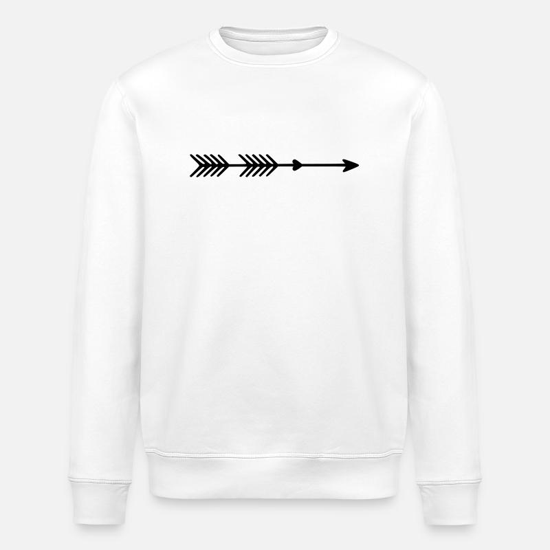 Right arrow - Stanley/Stella ROLLER Unisex Organic Sweatshirt - white