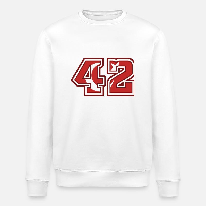 Konya - Stanley/Stella Unisex Bio-Sweatshirt ROLLER - Weiß