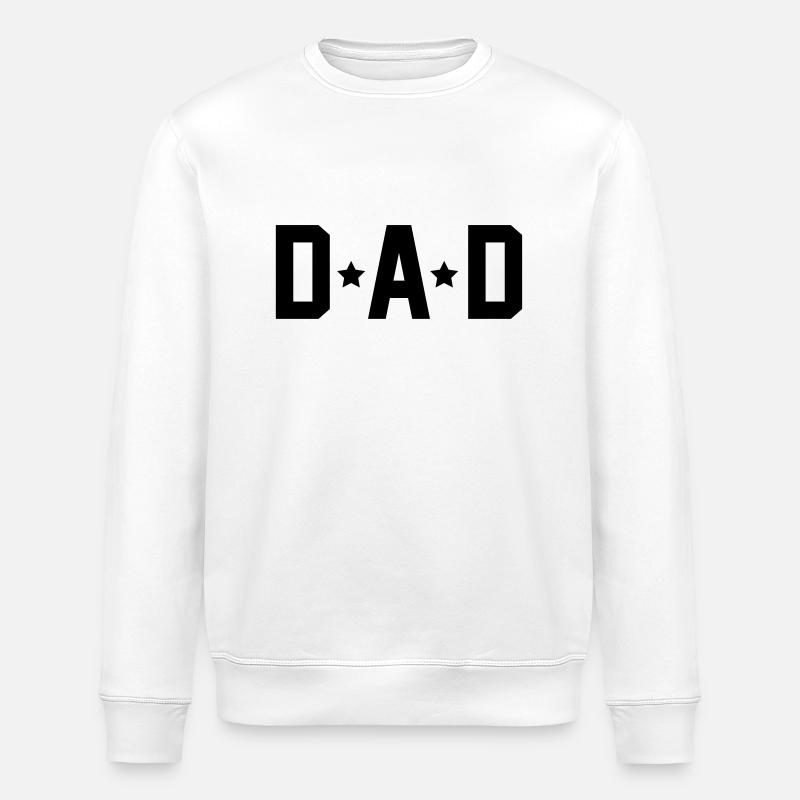 Dad - Stanley/Stella Unisex Bio-Sweatshirt ROLLER - Weiß
