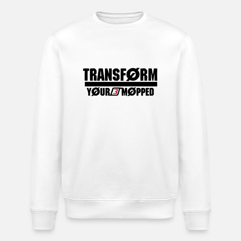 Transform - Stanley/Stella Unisex Bio-Sweatshirt ROLLER - Weiß