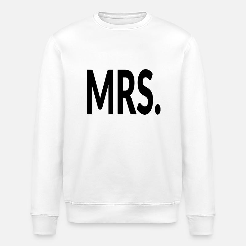 Mrs. - Stanley/Stella Unisex Bio-Sweatshirt ROLLER - Weiß
