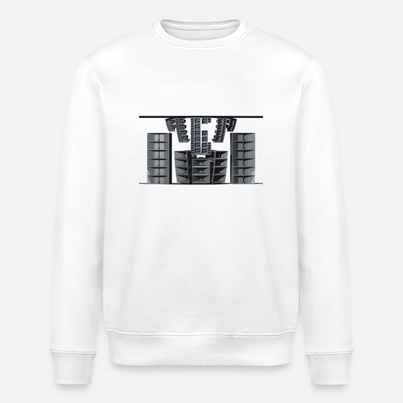 sound system - Stanley/Stella Unisex Bio-Sweatshirt ROLLER - Weiß