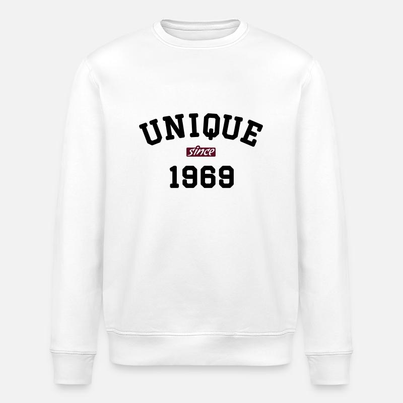 Unique Since 1969 - Stanley/Stella Unisex Bio-Sweatshirt ROLLER - Weiß