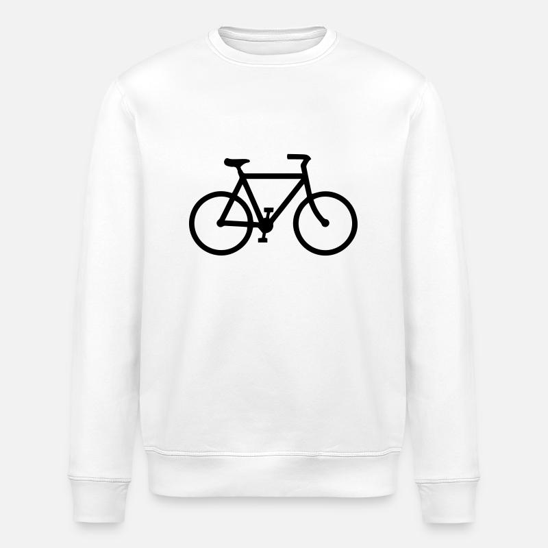 Vélo - Sweat bio ROLLER Stanley/Stella Unisexe - blanc
