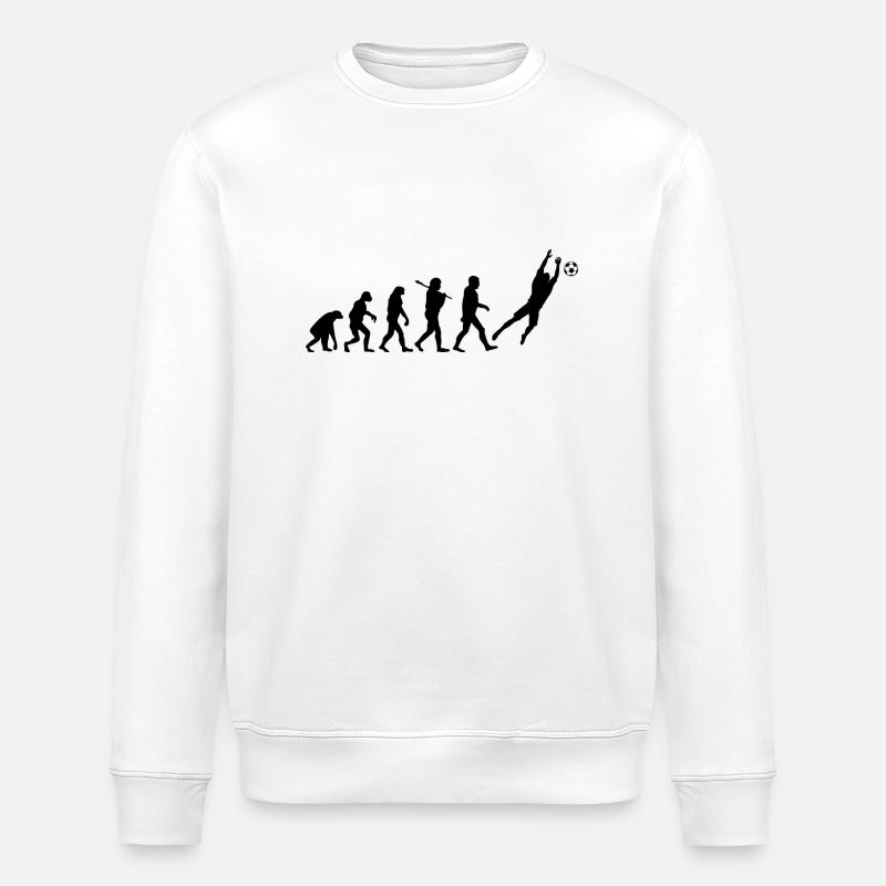 Fußball Torwart - Sweat bio ROLLER Stanley/Stella Unisexe - blanc