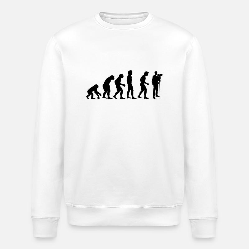 photographer evolution - Sweat bio ROLLER Stanley/Stella Unisexe - blanc