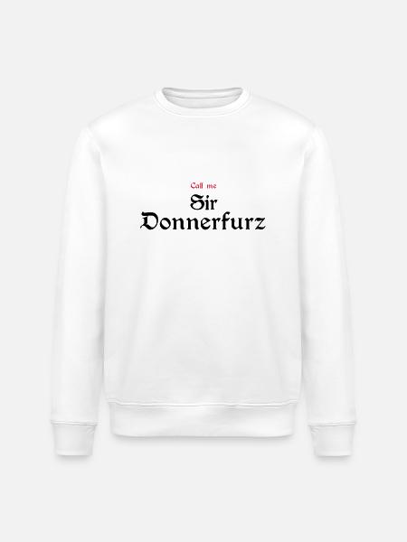 Sir Donnerfurz - Stanley/Stella Unisex Bio-Sweatshirt ROLLER - Weiß