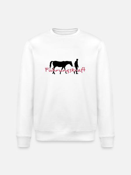 Executive man 2C - Stanley/Stella ROLLER Unisex Organic Sweatshirt - white
