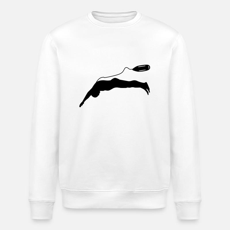 lifeguard - Stanley/Stella ROLLER Unisex Organic Sweatshirt - white