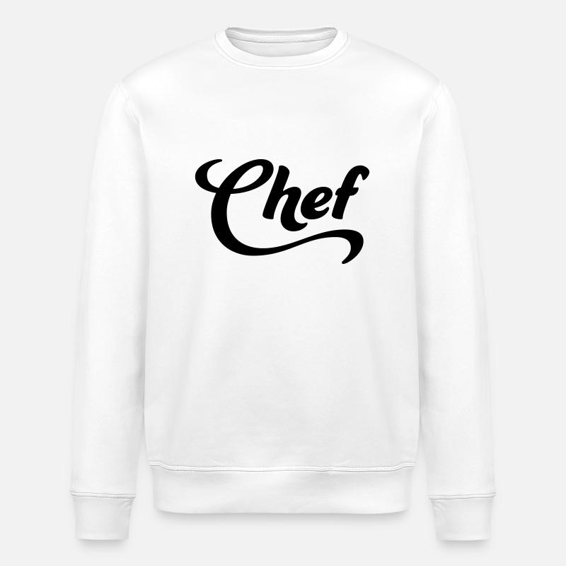 chef - Sweat bio ROLLER Stanley/Stella Unisexe - blanc