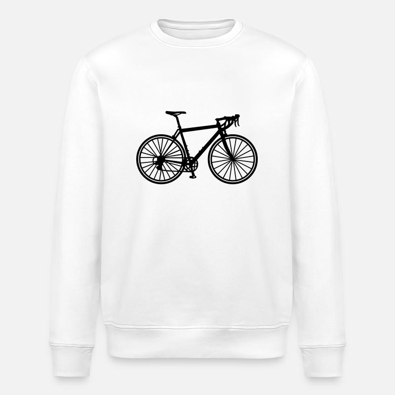 Fahrrad - Stanley/Stella Unisex Bio-Sweatshirt ROLLER - Weiß