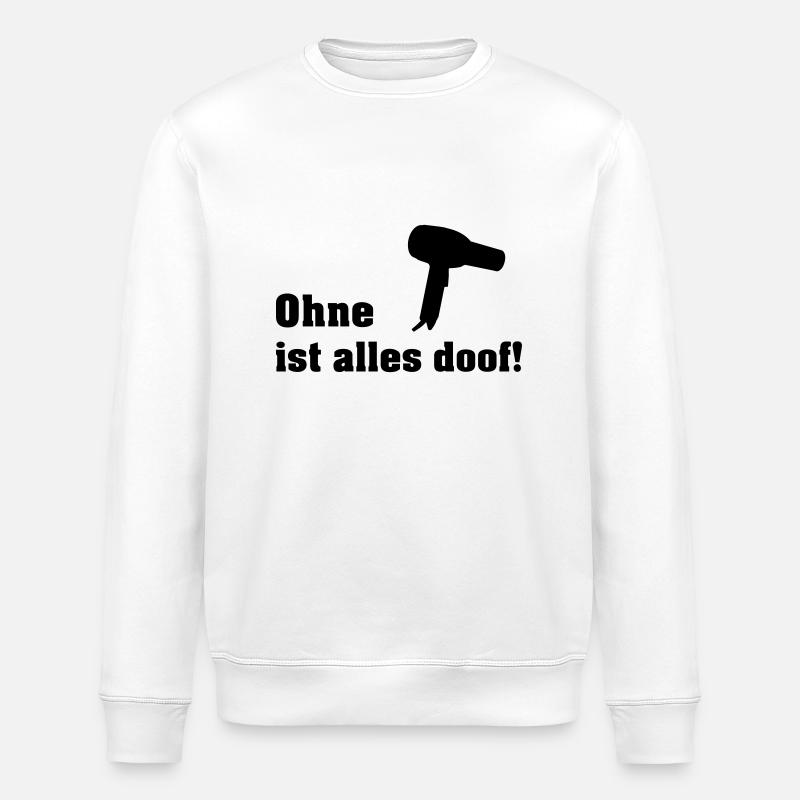 ohne fön - Stanley/Stella Unisex Bio-Sweatshirt ROLLER - Weiß