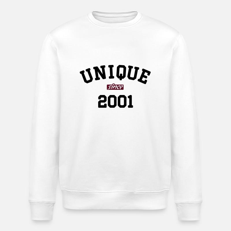 Unique Since 2001 - Stanley/Stella Unisex Bio-Sweatshirt ROLLER - Weiß