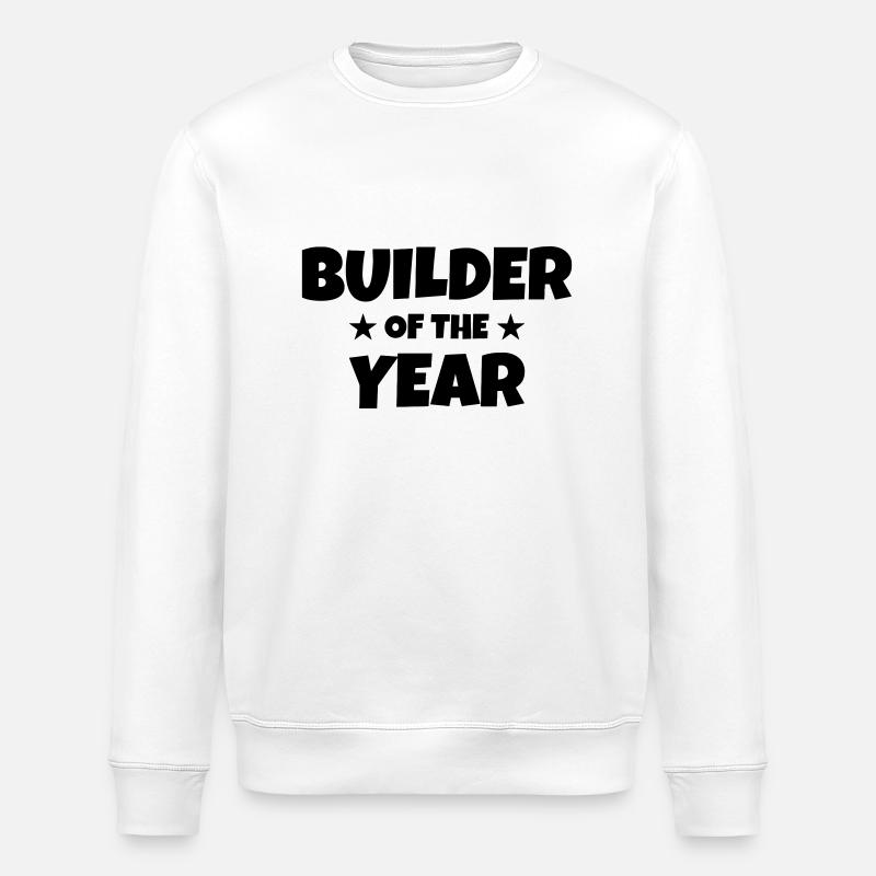 Maneuver / Builder / Manöver / Manoeuvre - Stanley/Stella ROLLER Unisex Organic Sweatshirt - white