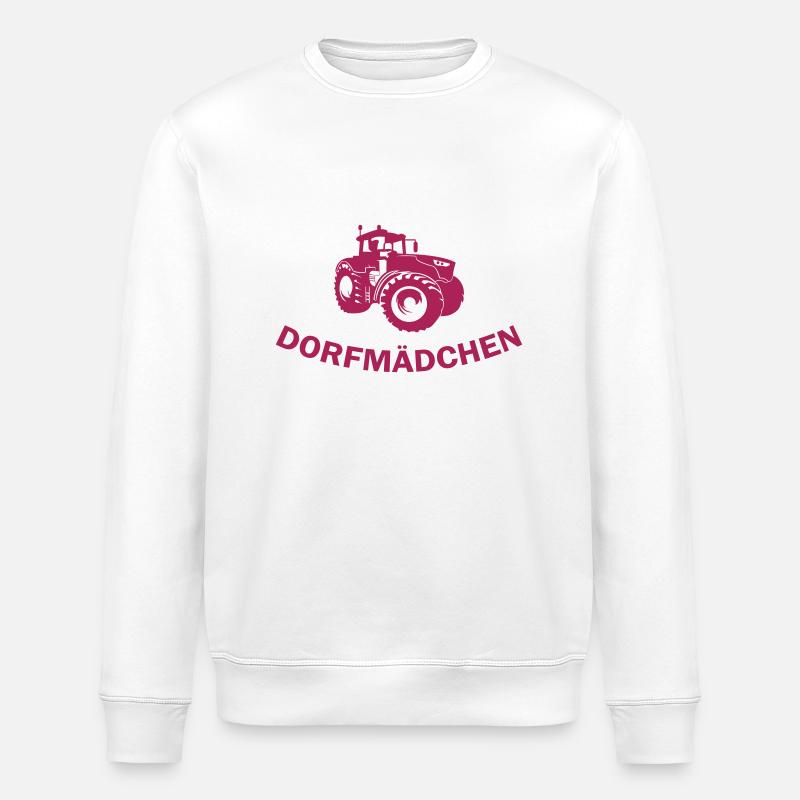 dorfmaedchen - Stanley/Stella Unisex Bio-Sweatshirt ROLLER - Weiß