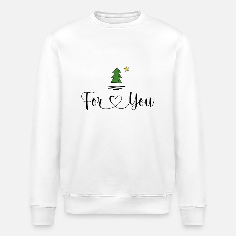 Pour vous - Sweat bio ROLLER Stanley/Stella Unisexe - blanc