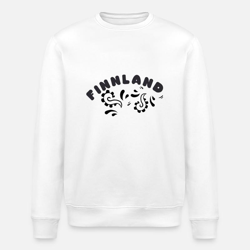 Finlande - Sweat bio ROLLER Stanley/Stella Unisexe - blanc