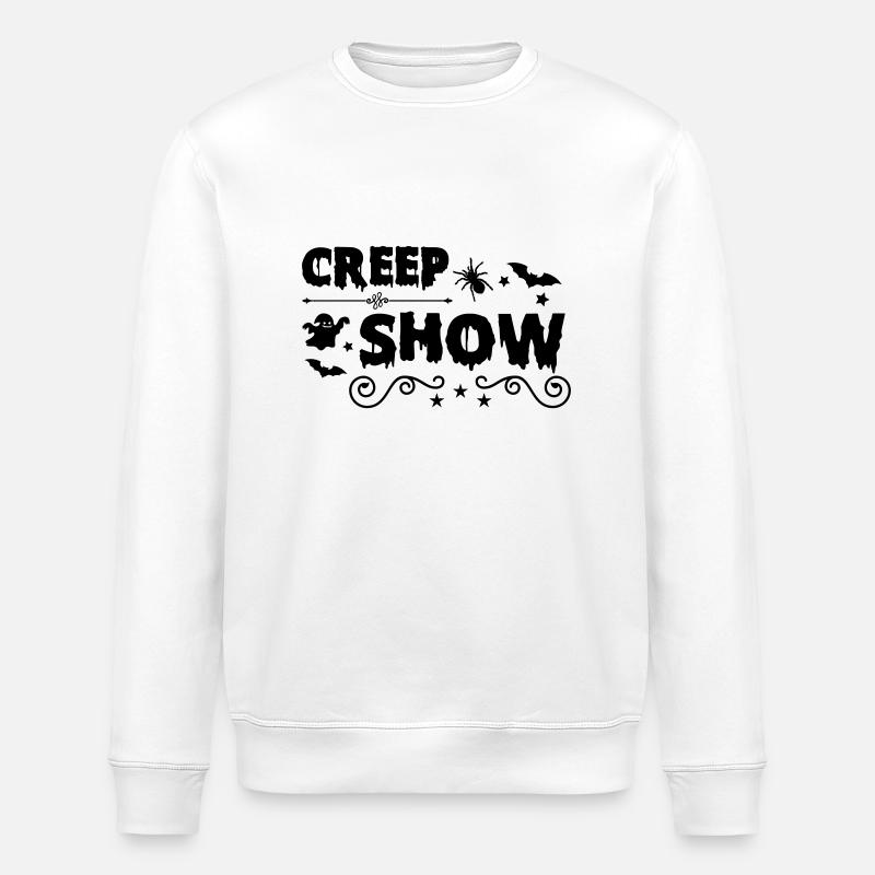 Spectacle de creep - Sweat bio ROLLER Stanley/Stella Unisexe - blanc