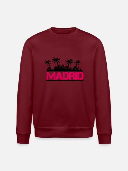 Madrid - Stanley/Stella ROLLER Unisex Organic Sweatshirt - white