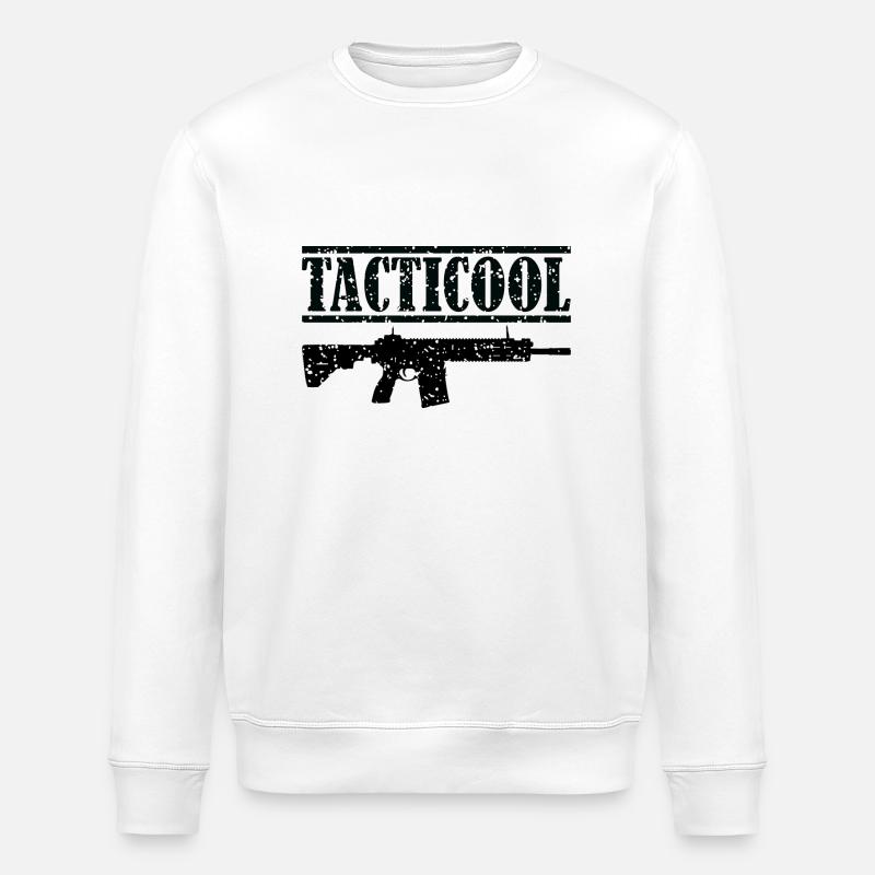 Tacticool Club - Sweat bio ROLLER Stanley/Stella Unisexe - blanc