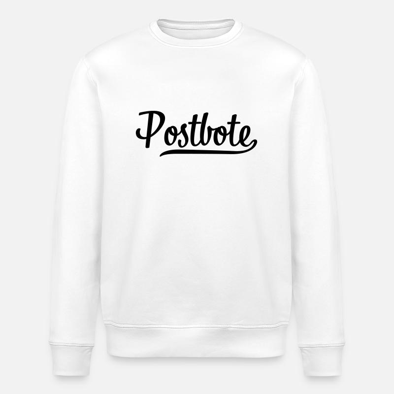 Postbote - Stanley/Stella Unisex Bio-Sweatshirt ROLLER - Weiß