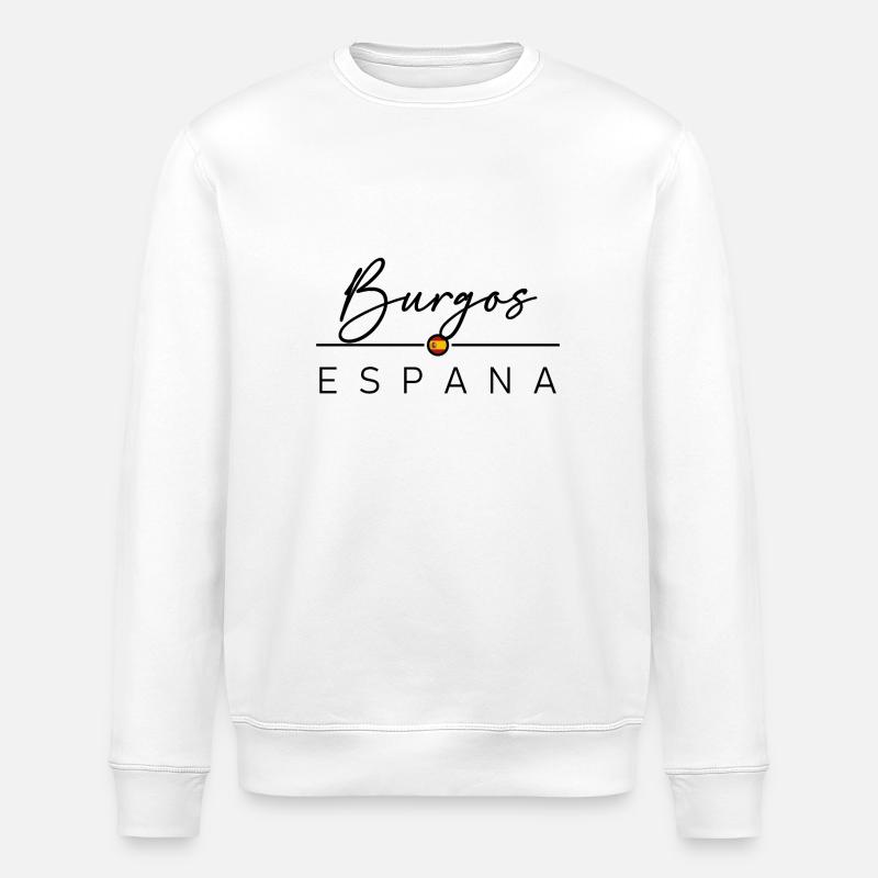 Espagne - Burgos - Espagne - España - Sweat bio ROLLER Stanley/Stella Unisexe - blanc