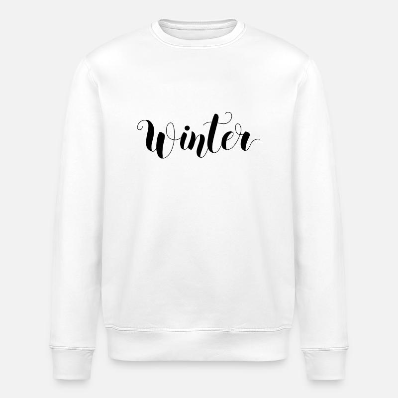 Winter - Sweat bio ROLLER Stanley/Stella Unisexe - blanc