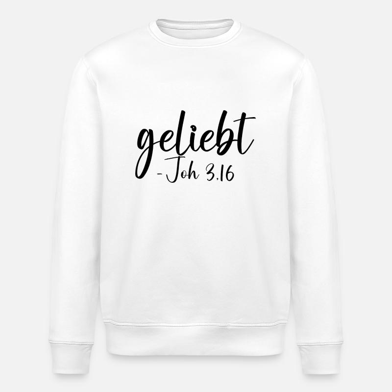 bien-aimé - Sweat bio ROLLER Stanley/Stella Unisexe - blanc