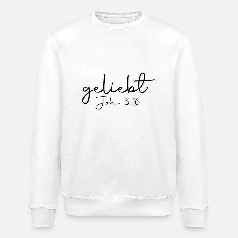 bien-aimé - Sweat bio ROLLER Stanley/Stella Unisexe - blanc