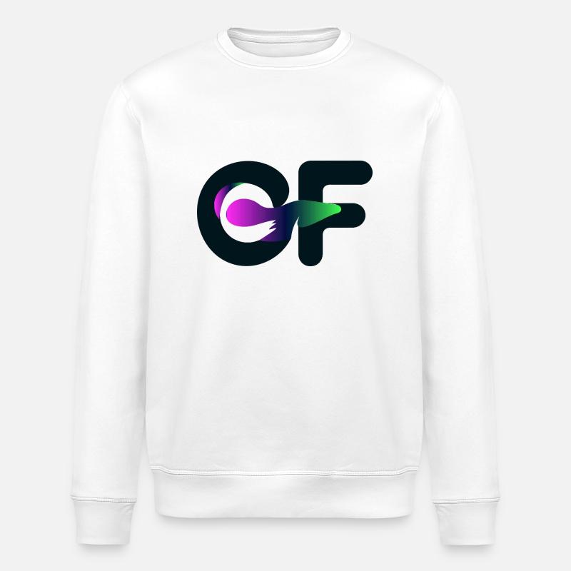 COOLES TSHIRT, VON - Stanley/Stella Unisex Bio-Sweatshirt ROLLER - Weiß