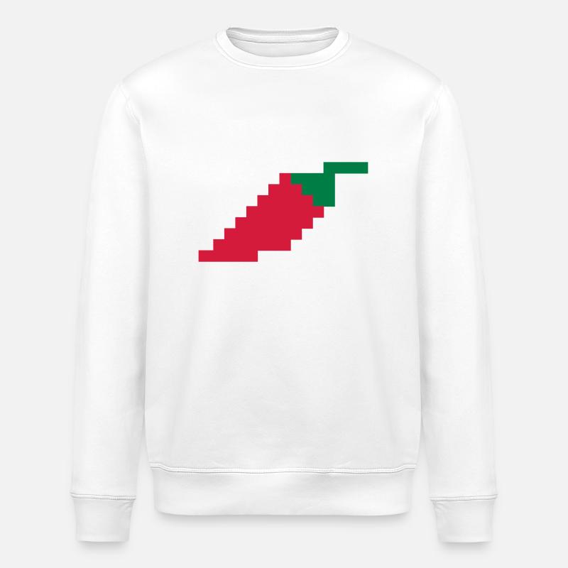 PixelChili - Stanley/Stella Unisex Bio-Sweatshirt ROLLER - Weiß