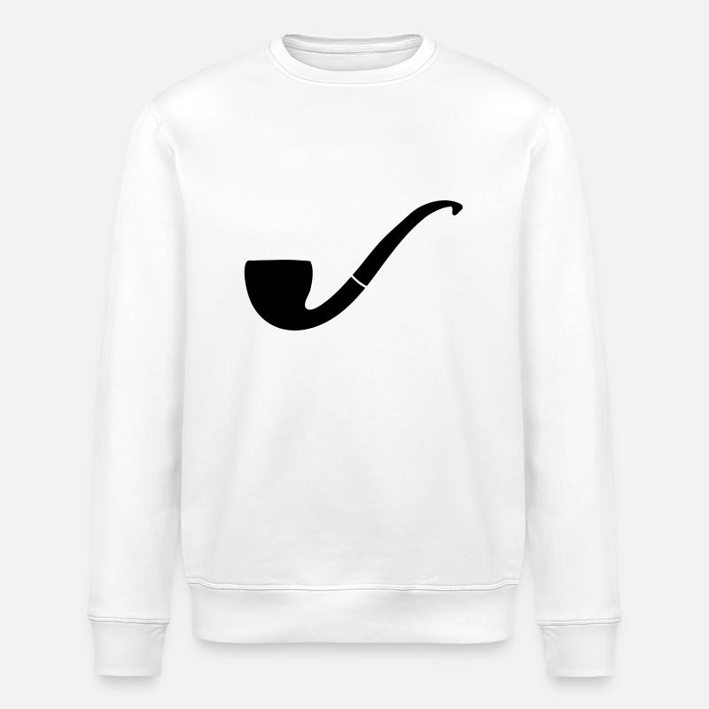 pipe - Stanley/Stella Unisex Bio-Sweatshirt ROLLER - Weiß