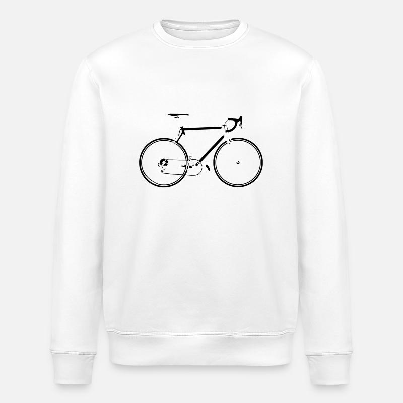 Fahrrad - Stanley/Stella Unisex Bio-Sweatshirt ROLLER - Weiß