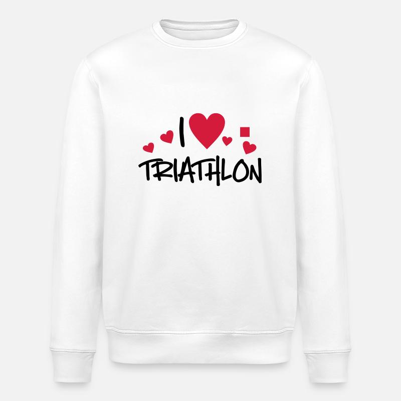 Triathlon - Sweat bio ROLLER Stanley/Stella Unisexe - blanc