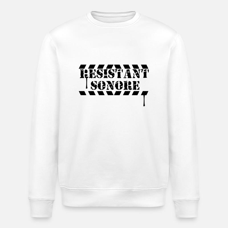 resistant sonore - Sweat bio ROLLER Stanley/Stella Unisexe - blanc