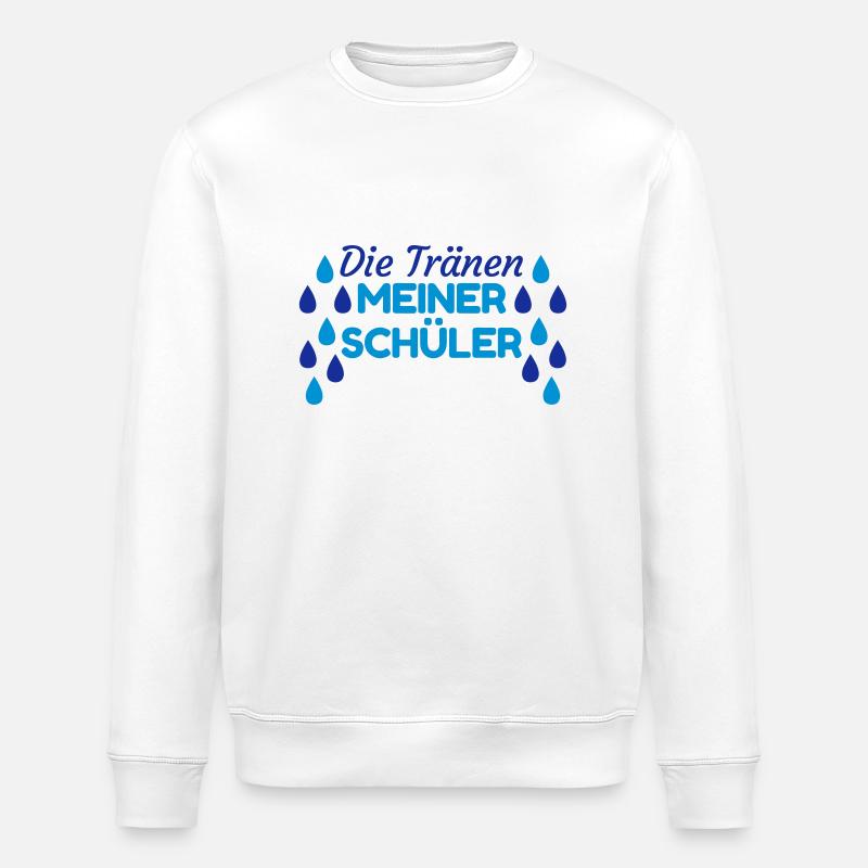 Geschenk Lehrer - Stanley/Stella Unisex Bio-Sweatshirt ROLLER - Weiß