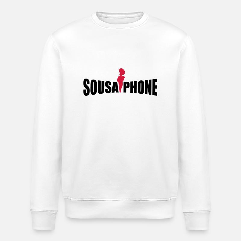 sousaphone - Stanley/Stella Unisex Bio-Sweatshirt ROLLER - Weiß