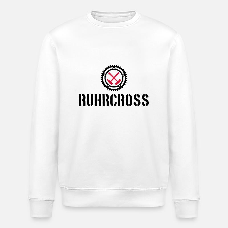 ruhrcross 3 - Stanley/Stella Unisex Bio-Sweatshirt ROLLER - Weiß