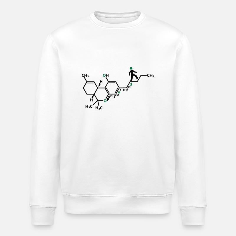 THC - Sweat bio ROLLER Stanley/Stella Unisexe - blanc