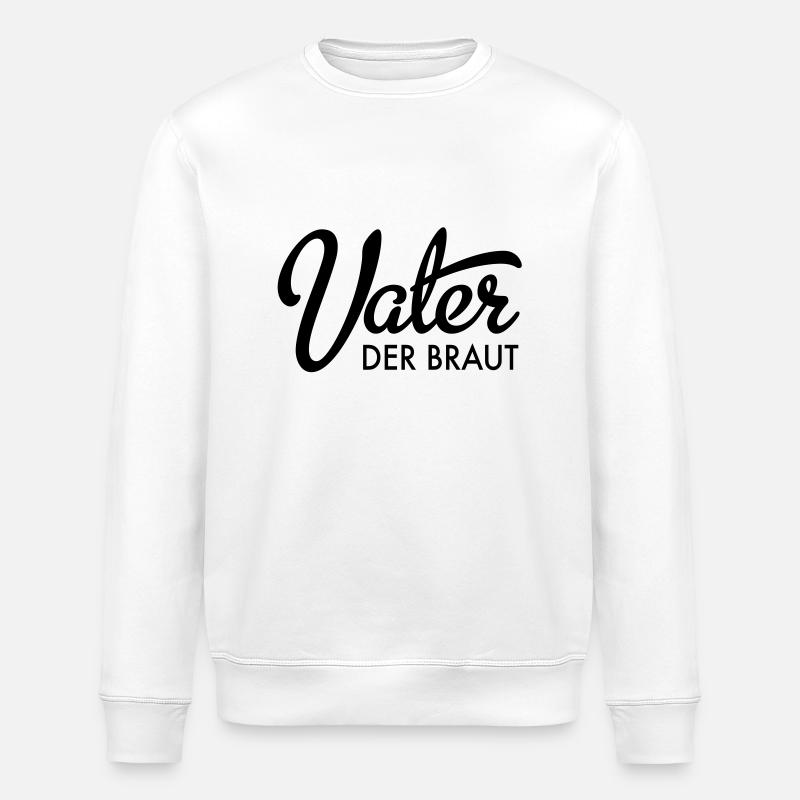 Père de la mariée - Sweat bio ROLLER Stanley/Stella Unisexe - blanc