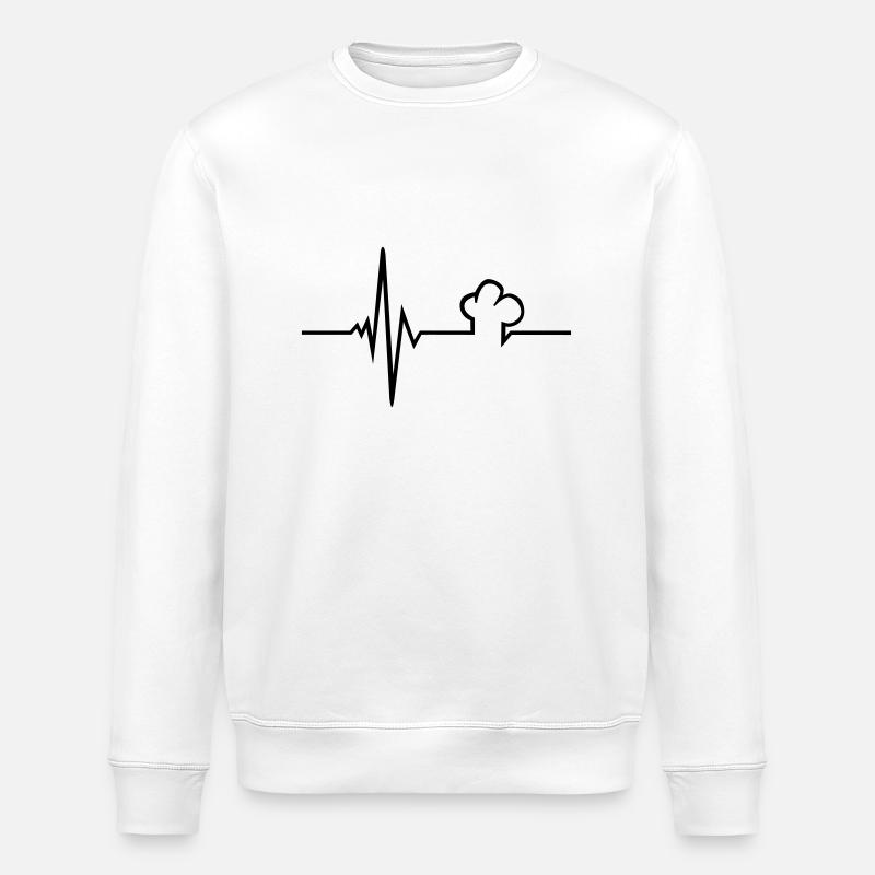 cook - Stanley/Stella ROLLER Unisex Organic Sweatshirt - white