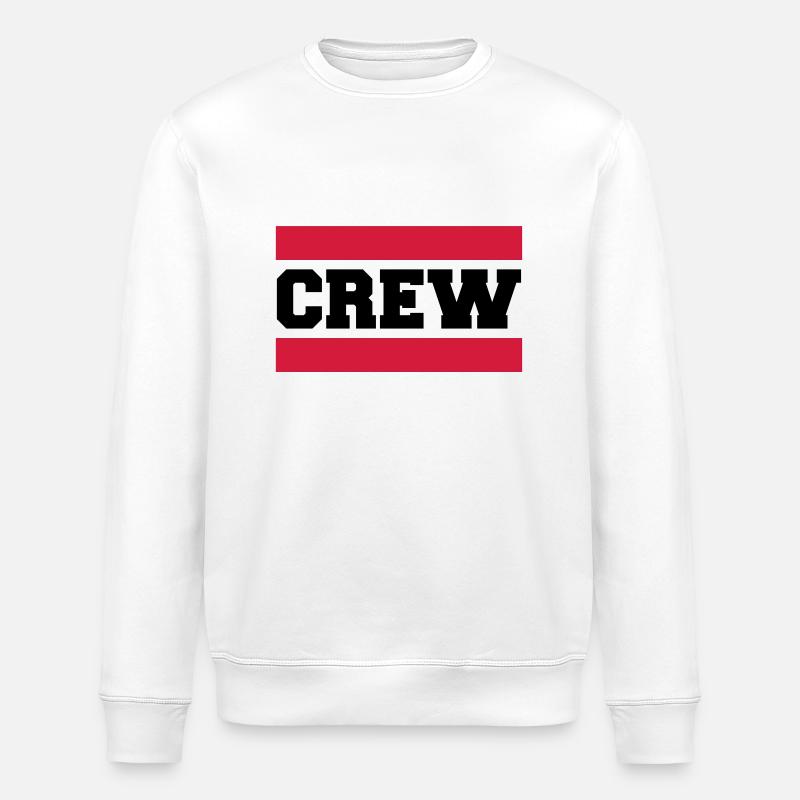 Crew - Sweat bio ROLLER Stanley/Stella Unisexe - blanc