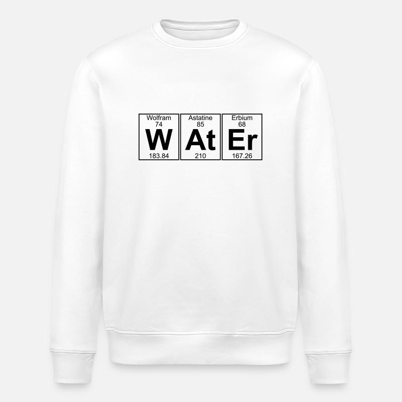 W-At-Er (Wasser) - Full - Stanley/Stella Unisex Bio-Sweatshirt ROLLER - Weiß