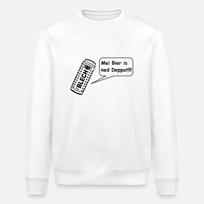 16erblechdeppertwiener - Stanley/Stella Unisex Bio-Sweatshirt ROLLER - Weiß