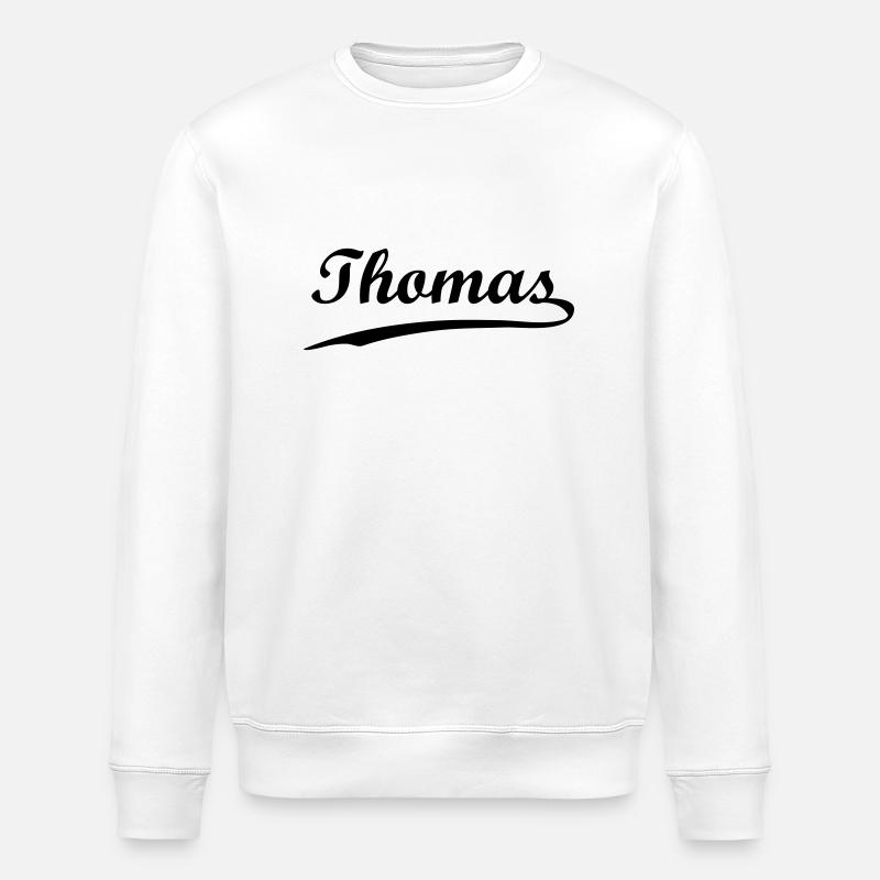 thomas - Sweat bio ROLLER Stanley/Stella Unisexe - blanc