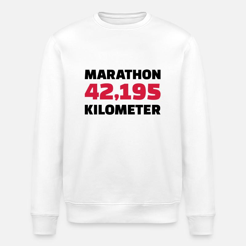 Marathon - Sweat bio ROLLER Stanley/Stella Unisexe - blanc