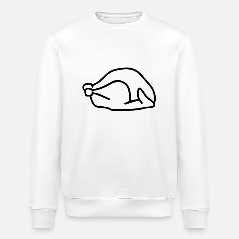 Turkey - Stanley/Stella ROLLER Unisex Organic Sweatshirt - white