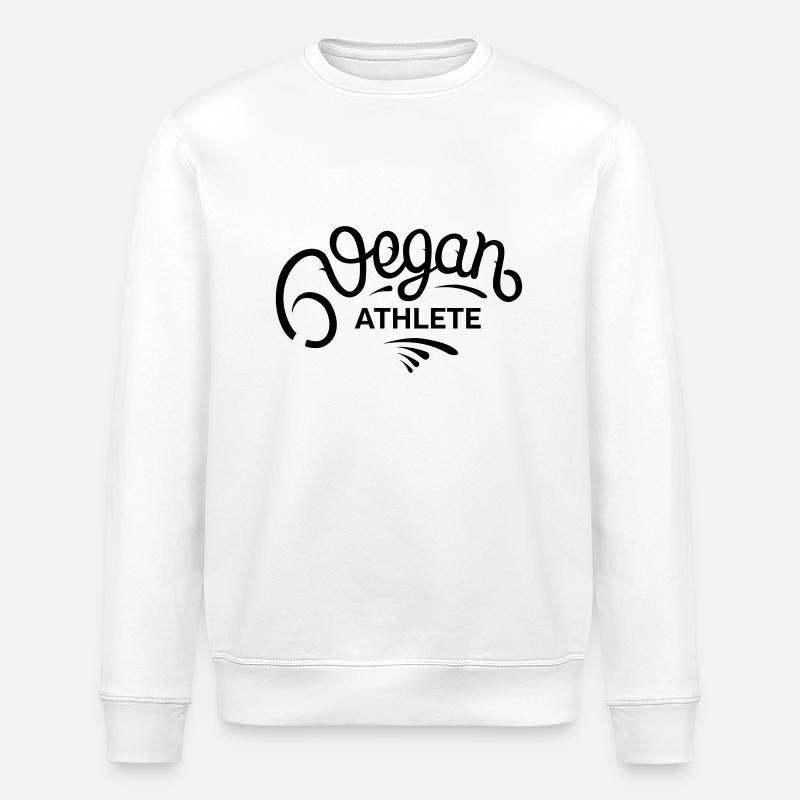 Vegan Athlete - Stanley/Stella Unisex Bio-Sweatshirt ROLLER - Weiß